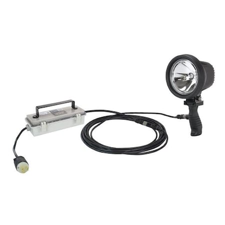 Larson Electronics Larson Electronics HUL-18-HID-110V-515 120 - 277V AC 15 Million Candlepower HID Handheld Spotlight with 25 ft. Cord HUL-18-HID-110V-515